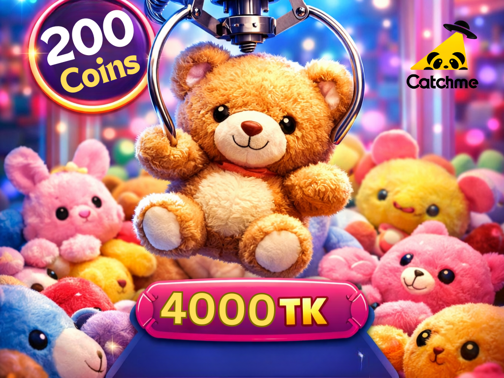 200 Coins For ৳4000 at Catchme
