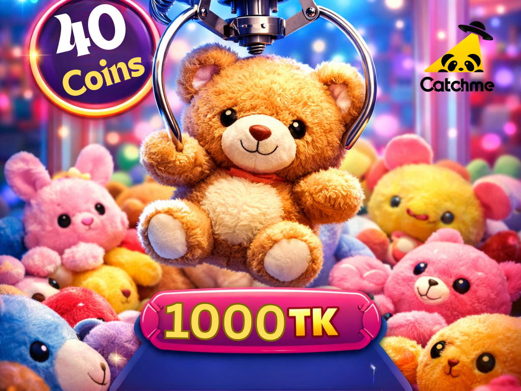 40 Coins For ৳1,000 at Catchme